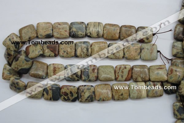 CCD02 15.5 inches 20*20mm square cordierite beads wholesale