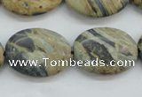 CCD06 15.5 inches 18*25mm oval cordierite beads wholesale