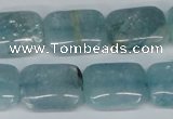 CCE54 15.5 inches 15*20mm rectangle dyed natural celestite gemstone beads