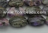 CCG102 15.5 inches 12*16mm oval charoite gemstone beads