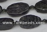 CCG128 15.5 inches 10*18mm oval charoite gemstone beads