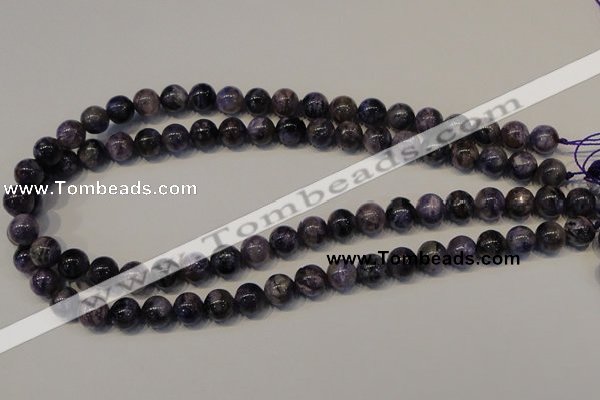 CCG27 15.5 inches 10mm round natural charoite gemstone beads