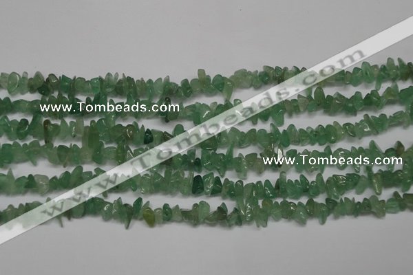 CCH200 34 inches 3*5mm green aventurine chips gemstone beads wholesale