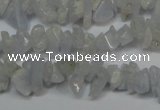 CCH205 34 inches 3*5mm blue chalcedony chips gemstone beads wholesale