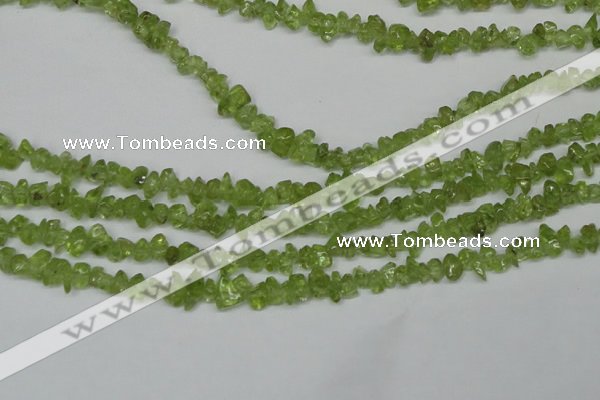 CCH206 34 inches 3*5mm olive quartz chips gemstone beads wholesale