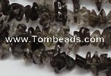 CCH208 34 inches 3*5mm smoky quartz chips gemstone beads wholesale