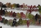 CCH212 16 inches 3*5mm tourmaline chips gemstone beads wholesale