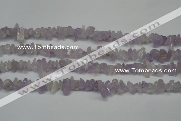 CCH222 34 inches 5*8mm lavender amethyst chips gemstone beads wholesale