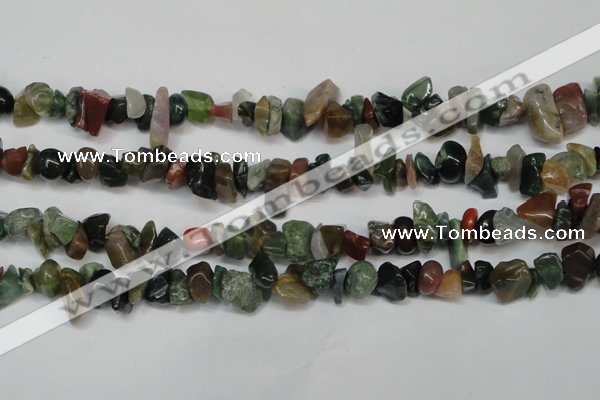 CCH230 34 inches 5*8mm Indian agate chips gemstone beads wholesale