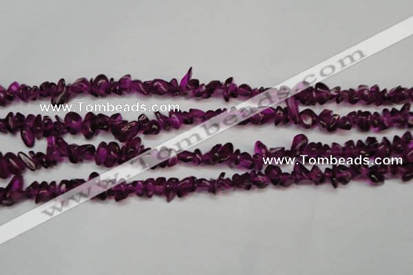 CCH259 34 inches 5*8mm synthetic crystal chips beads wholesale