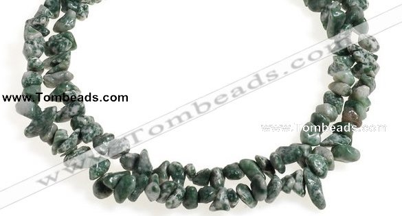 CCH29 35 inches dalmatian jasper chips gemstone beads wholesale