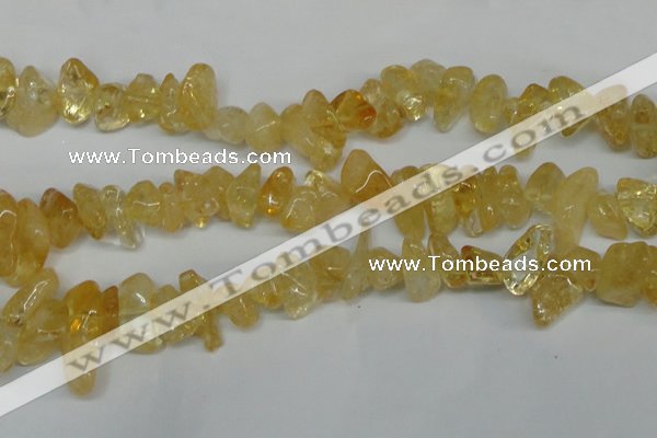 CCH292 34 inches 8*12mm citrine chips gemstone beads wholesale