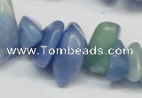 CCH295 34 inches 8*12mm dyed gemstone chips beads wholesale