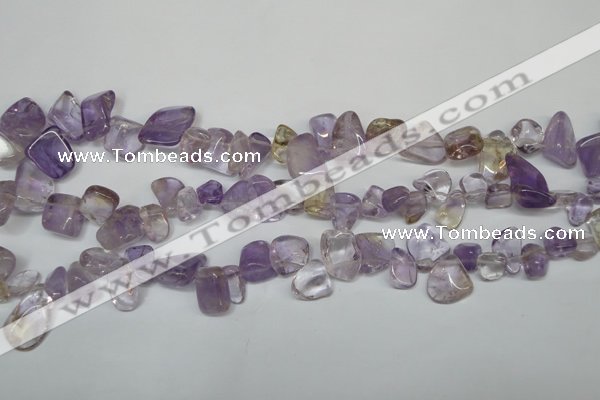 CCH314 15.5 inches 10*15mm ametrine chips gemstone beads wholesale