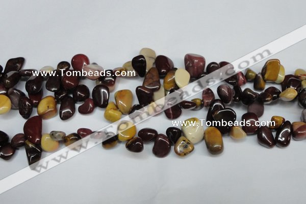 CCH326 15.5 inches 10*15mm mookaite chips gemstone beads wholesale