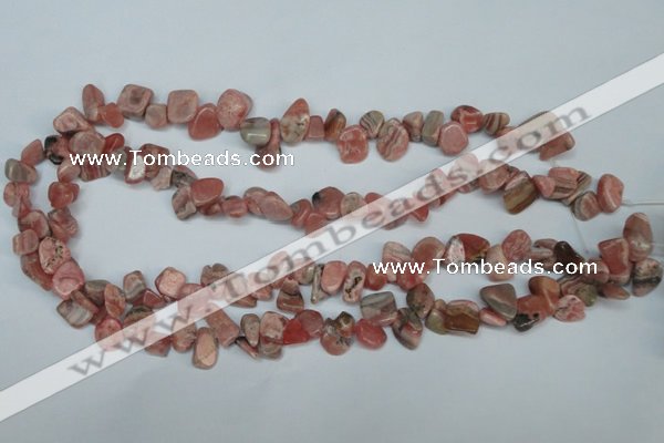 CCH328 15.5 inches 10*15mm rhodochrosite chips gemstone beads wholesale