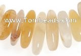 CCH36 16 inches topaz chips gemstone beads wholesale