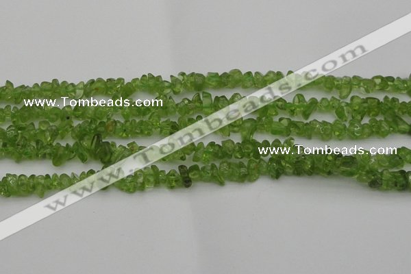 CCH600 15.5 inches 4*6mm olive quartz chips beads wholesale