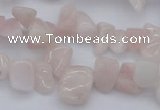 CCH626 15.5 inches 6*8mm - 10*14mm morganite gemstone chips beads