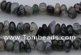 CCH663 15.5 inches 4*6mm - 5*8mm moss agate chips beads