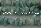 CCH676 15.5 inches 4*6mm - 5*8mm larimar gemstone chips beads