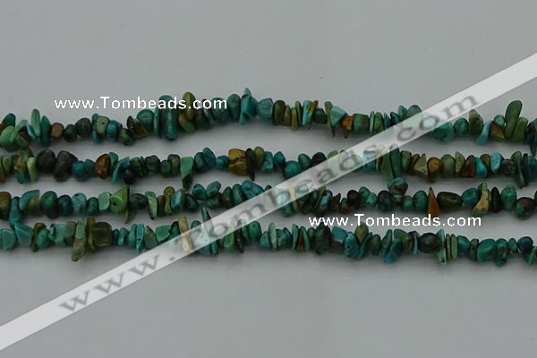 CCH678 32 inches 4*6mm - 5*8mm turquoise gemstone chips beads