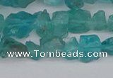 CCH703 15.5 inches 4*6mm - 6*8mm blue apatite chips beads