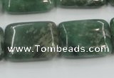 CCJ01 15.5 inches 18*25mm rectangle natural African jade beads wholesale