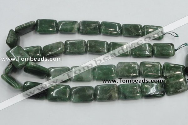 CCJ01 15.5 inches 18*25mm rectangle natural African jade beads wholesale