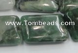 CCJ02 15.5 inches 22*30mm rectangle natural African jade beads wholesale