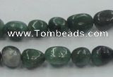 CCJ11 15.5 inches 8*12mm nugget natural African jade beads wholesale