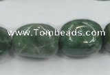 CCJ14 15.5 inches 16*22mm nugget natural African jade beads wholesale