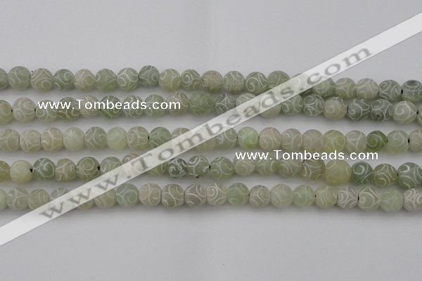 CCJ202 15.5 inches 8mm round China jade beads wholesale