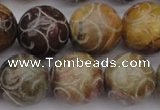 CCJ215 15.5 inches 14mm round China jade beads wholesale