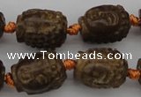 CCJ232 15.5 inches 13*18mm carved buddha China jade beads