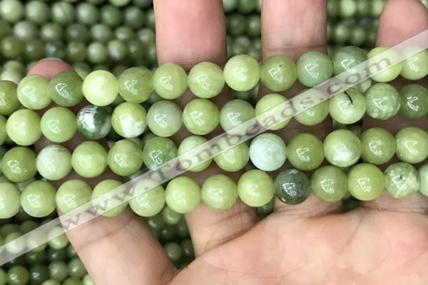 CCJ312 15.5 inches 8mm round China jade beads wholesale