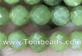 CCJ370 15.5 inches 6mm faceted round China jade beads wholesale