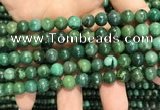 CCJ402 15.5 inches 8mm round west African jade beads wholesale