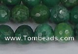 CCJ413 15.5 inches 10mm faceted round west African jade beads