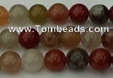 CCJ452 15.5 inches 8mm round colorful jasper beads wholesale