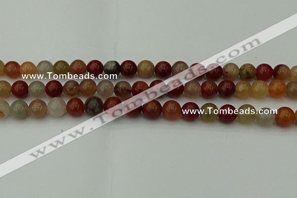 CCJ453 15.5 inches 10mm round colorful jasper beads wholesale