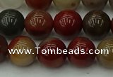 CCJ454 15.5 inches 12mm round colorful jasper beads wholesale