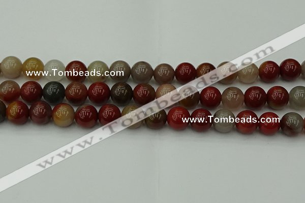 CCJ455 15.5 inches 14mm round colorful jasper beads wholesale