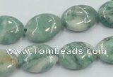 CCJ50 15.5 inches 13*18mm oval African jade gemstone beads