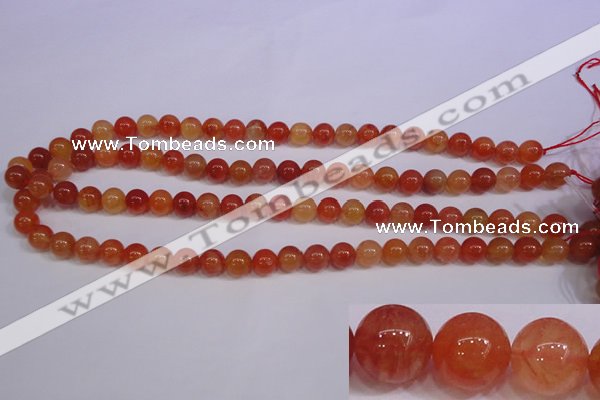 CCL03 15 inches 8mm round carnelian gemstone beads wholesale