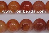 CCL06 15 inches 14mm round carnelian gemstone beads wholesale