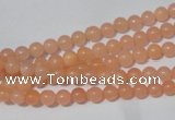 CCN02 15.5 inches 4mm round candy jade beads wholesale