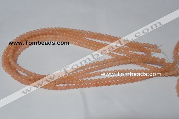 CCN02 15.5 inches 4mm round candy jade beads wholesale