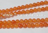 CCN03 15.5 inches 4mm round candy jade beads wholesale