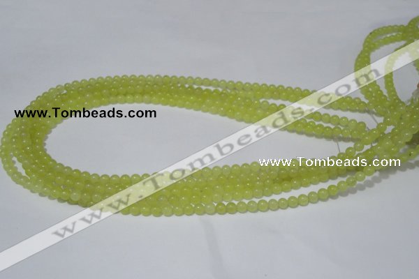 CCN06 15.5 inches 4mm round candy jade beads wholesale